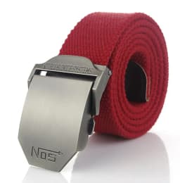 Fashion Men Canvas Belt Luxury Metal Buckle Jeans Belts for Men Waistband Army Military Tactical Belts Male Strap Black