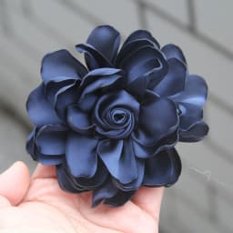 11cm Korean Fabric Rose Flower Brooches for Women Elegant Corsage Scarf Buckle Shirt Collar Pins Fashion Jewelry Wedding Brooch