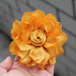 11cm Korean Fabric Rose Flower Brooches for Women Elegant Corsage Scarf Buckle Shirt Collar Pins Fashion Jewelry Wedding Brooch