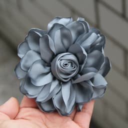 11cm Korean Fabric Rose Flower Brooches for Women Elegant Corsage Scarf Buckle Shirt Collar Pins Fashion Jewelry Wedding Brooch