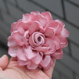 11cm Korean Fabric Rose Flower Brooches for Women Elegant Corsage Scarf Buckle Shirt Collar Pins Fashion Jewelry Wedding Brooch