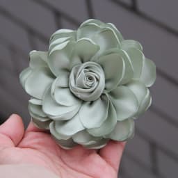 11cm Korean Fabric Rose Flower Brooches for Women Elegant Corsage Scarf Buckle Shirt Collar Pins Fashion Jewelry Wedding Brooch