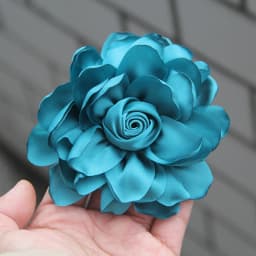 11cm Korean Fabric Rose Flower Brooches for Women Elegant Corsage Scarf Buckle Shirt Collar Pins Fashion Jewelry Wedding Brooch