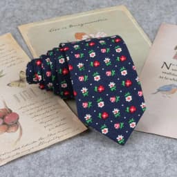 Floral New Cotton Neck Tie Beautiful Mens 6cm Dress Wedding Accessories Party Tuxedo Shirt Tie Gift Fashion Male Necktie Cravat