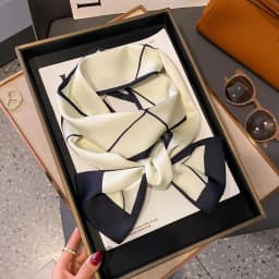 Shirt Decoration Sunscreen Silk Scarfs Female Hair Band Skinny Scarf NeckTies Women Bag Long Scarves Neckerchief Foulard Lady