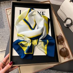 Shirt Decoration Sunscreen Silk Scarfs Female Hair Band Skinny Scarf NeckTies Women Bag Long Scarves Neckerchief Foulard Lady