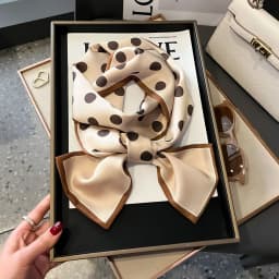 Shirt Decoration Sunscreen Silk Scarfs Female Hair Band Skinny Scarf NeckTies Women Bag Long Scarves Neckerchief Foulard Lady