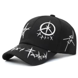 Unisex Letter Pattern Printing Snapback Baseball Caps Spring and Autumn Outdoor Adjustable Casual Hats Sunscreen Hat