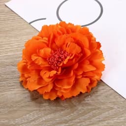 Peony Flower Women Hair Clip DIY Straw Hat Accessories Beach Holiday Bohemia Emulation Girl Hair Barrettes