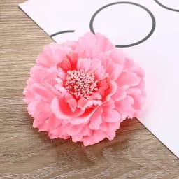 Peony Flower Women Hair Clip DIY Straw Hat Accessories Beach Holiday Bohemia Emulation Girl Hair Barrettes