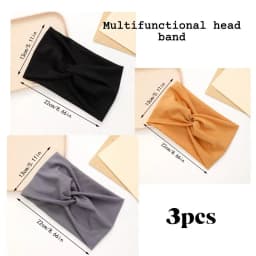 Bohemian European and American Sports Headband Women's Wide Yoga Elastic Running Hair Accessories Headw 1PCS