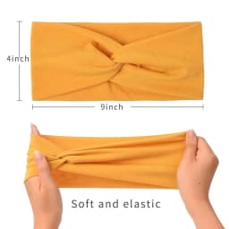 Bohemian European and American Sports Headband Women's Wide Yoga Elastic Running Hair Accessories Headw 1PCS