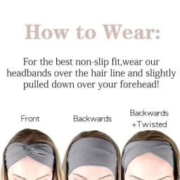 Bohemian European and American Sports Headband Women's Wide Yoga Elastic Running Hair Accessories Headw 1PCS