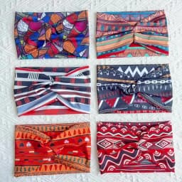 Widening High Strength Bohemian Yoga Sports Headband African Style Headband
