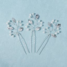 3PK/Set Gold Leaf Hairpin Bridal Wedding Headpieces Classic Mori Hair Clips For Women Party Hair Ornament Jewelry