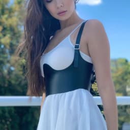 Wide Corset,PU Leather Corselet, Modeling Corset, PU Leather Underbust Harness.