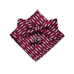 Fashion Bowtie Set Gifts For Men High Quality Bow Tie Handchief Cufflinks 3 Pcs Set Wedding Bussiness Suit Accessories
