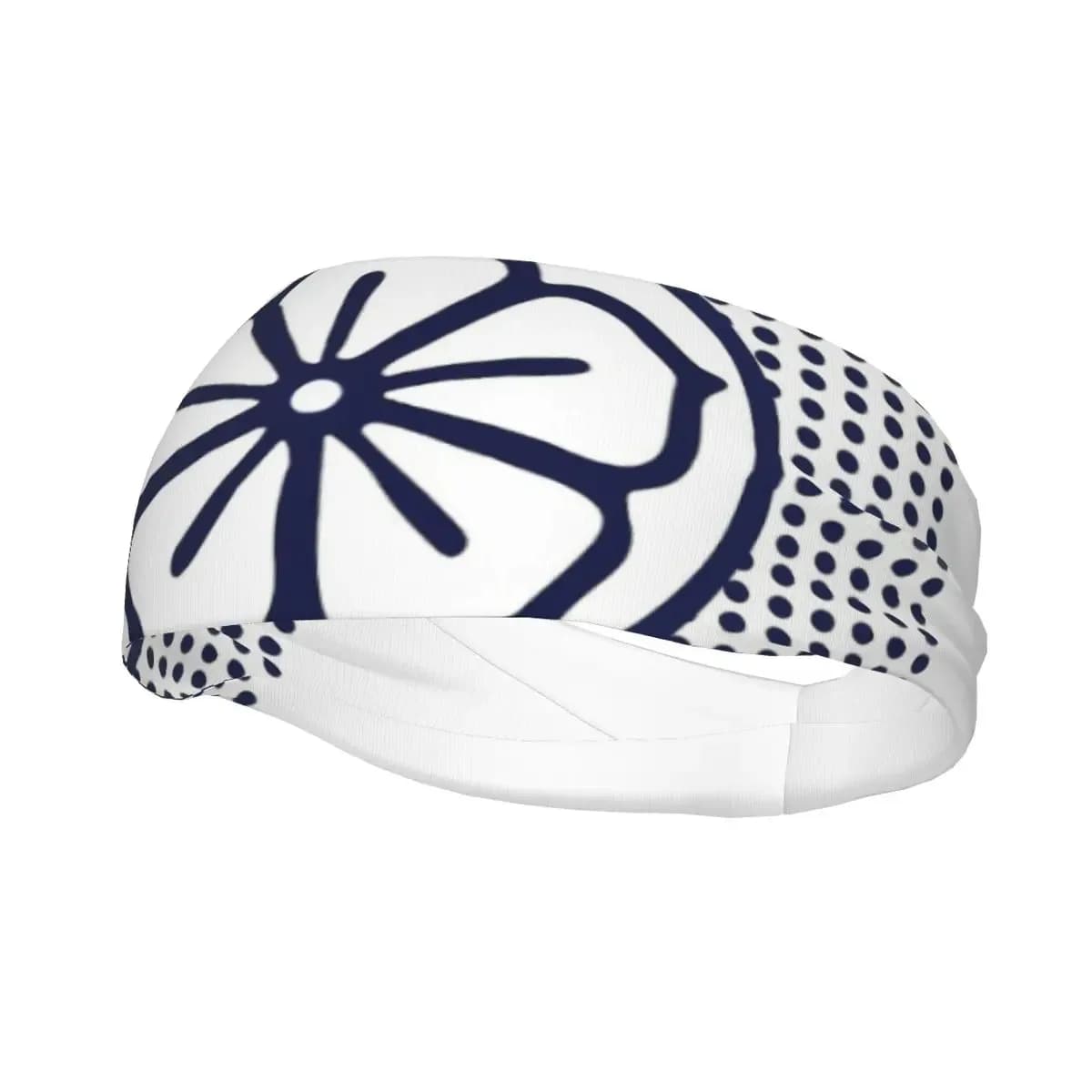 Karate Miyagi LaRusso Lotus Sweatband Stretch Sweat Headband for Unisex Headwrap Hair Bandage Gym Fitness Yoga Hair Sweat Bands