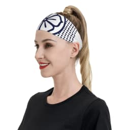 Karate Miyagi LaRusso Lotus Sweatband Stretch Sweat Headband for Unisex Headwrap Hair Bandage Gym Fitness Yoga Hair Sweat Bands