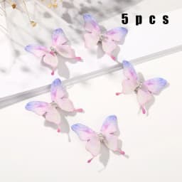 5/6 Sunflower Hair Clips Side Hair Clips Cute - Daisy Flower Butterfly Hair Clips Duck Billed Hair Clips Women's Hair Accessorie