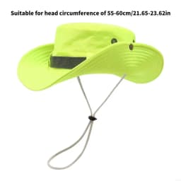 77HE Multiuse Fluorescent Fisherman Hat for Camping Hiking Breathable Sunproof Hat