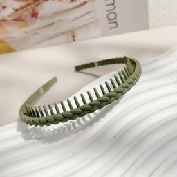 Fashion Plastic Twist Cross Headband for Women Girls with Teeth Non-slip Flexible Hoop Wash Face Hair Styling Accessories New