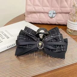 1/2pcs Xiaoxiangfeng Bow Hair Clip for Women, Fashionable and Exquisite, Rose Shaped Hair, Shark Shaped Hair Clip, Hair Catcher