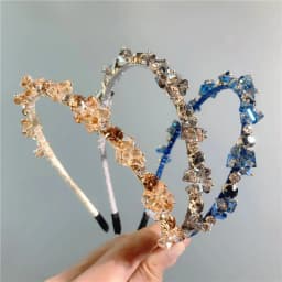 Luxury Crystal Headbands For Women Hairbands Girls Fashion Hair Hoop Headwear Wedding Party Hair Jewelry Accessories