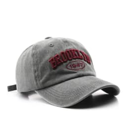 Male Vintage Letter Embroidered Duckbill Cap for Outdoor Travel,Female Sun Protection Shading,Couple Baseball Cap for daily wear