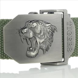 Men Canvas Belt Tiger Metal Buckle Army Military Tactical Belts for Men Jeans Outdoor Training Soldier Strap Male Black
