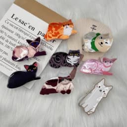 Cat Hairpin Lady Girl Cute Little Hairpin Short Long Hair Hairpin For Daughter Lover Girl School Partner