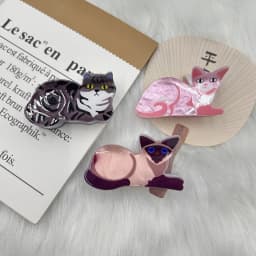 Cat Hairpin Lady Girl Cute Little Hairpin Short Long Hair Hairpin For Daughter Lover Girl School Partner