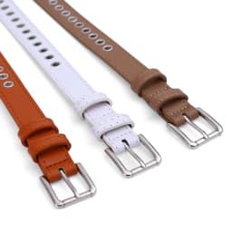 New Women's Belt Metal Full Eye Belt Non Perforated Korean Versatile Fashion Hollow Decoration Pants Belt