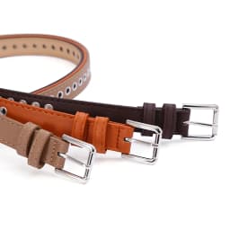 New Women's Belt Metal Full Eye Belt Non Perforated Korean Versatile Fashion Hollow Decoration Pants Belt