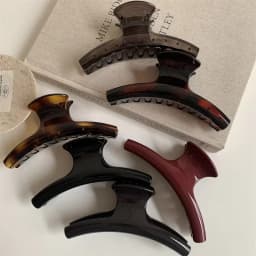 Extra Large Elegant Hair Claw Clip Arc Geometric Shark Clip Hair Clamps Grab Simple Vintage Women Hair Accessories