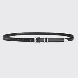 Silver Pin Buckle Thin Belt For Women Fashion Trend Versatile Jeans Accessories Girdle Gothic Retro Simple Pu Leather Waistband