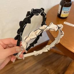1pc Bow tie headband, Korean style temperament, small fragrance headband, hair clip, headband, pressure hair accessory