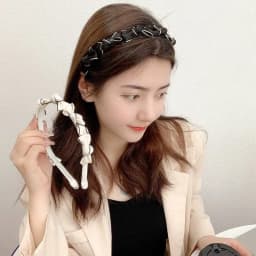 1pc Bow tie headband, Korean style temperament, small fragrance headband, hair clip, headband, pressure hair accessory