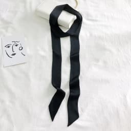 200*5cm Elegant Solid Color Long Ribbon Neck Scarf Women Dinner Party Headband Strip Narrow Decoration Scarf Neck Tie