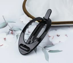 New Elegant French Oval Ponytail Fix Artifact Vintage Hairpin Women Back Head Frosted Hairpinheadwear Girls Hair Accessories