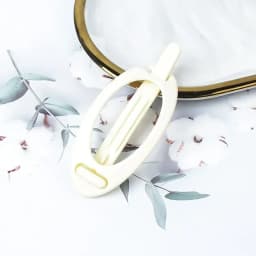 New Elegant French Oval Ponytail Fix Artifact Vintage Hairpin Women Back Head Frosted Hairpinheadwear Girls Hair Accessories