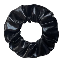 Wholesale 12pcs Metallic Color Scrunchies For Women Gold Silver Black Color Laser Effective Scrunches Set Girls Hair Rope Pack