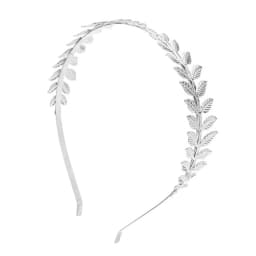 1PC Women's Vintage Baroque European & American Style Bridal Old Leaf Branch Hair Band Crown Fashionable Headband