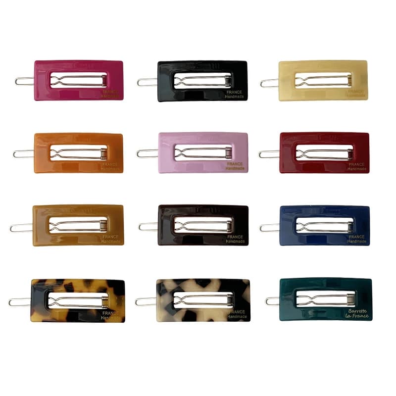 Dopamine candy colored small clip~Korea France cute square small side clip bangs hair clip