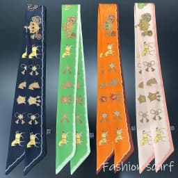 1PC Korean Fashion New Women's Twill Decorative Ribbon Small Scarf Binding Bag Handle Ribbon Hair Band Small Scarf Headband