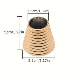 1/4pcs Fashion Women Punk Gothic Hair Ring Hair Cuff Elastic Ponytail Clip Wrap Hair Accessories Edgy Stylish Headwear