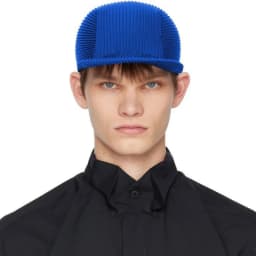 Miyake Pleated Baseball Cap Men's 2025 Spring Summer New Retro British Style Simple Hundred Niche Design Japanese Pleated Duck