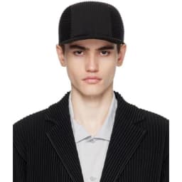 Miyake Pleated Baseball Cap Men's 2025 Spring Summer New Retro British Style Simple Hundred Niche Design Japanese Pleated Duck