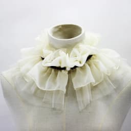 Ladies Ruffles Stand Shirt Scarf Fake Collar Sweater Decorative Collar Detachable Lace Blouse Doll Collar Neckwear For Women