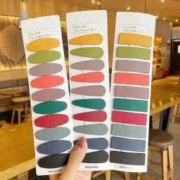 10/60/100pcs Frosted Candy Color Hair Clip For Women Korean Style Side Clip Fashion Hairpin Girl Hair Accessories